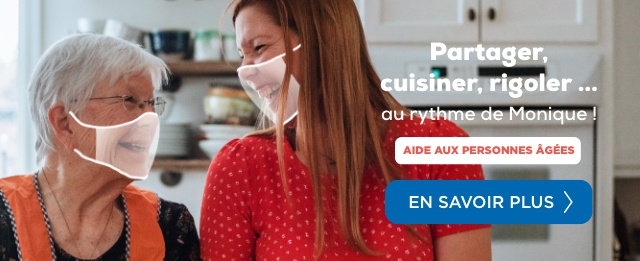 Partager, cuisiner, rigoler... au rythme de Monique !